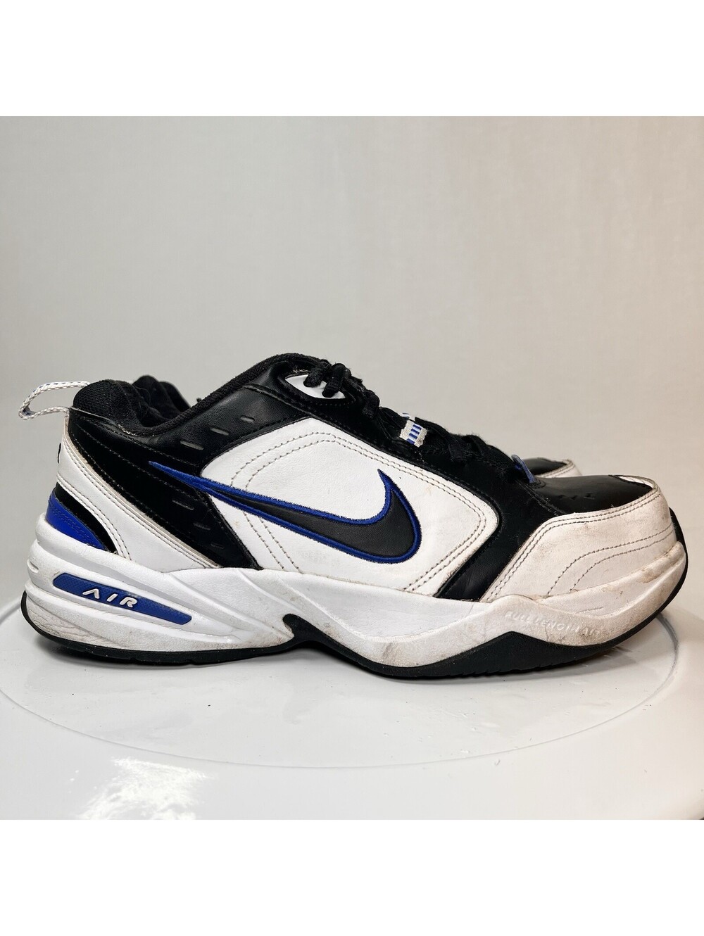 Nike Air Monarch IV 4E Wide Men’s Sneakers Black White 416355-002 Sz 10.5 W